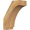 Ekena Millwork 6"W x 12"D x 16"H Imperial Rough Sawn Knee Brace, Western Red Cedar BRC06X12X16IMP00RWR - alternate 1